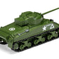 Foto trasera de la maqueta Quickbuild del tanque Sherman Firely en escala 1:35 de Airfix referencia J6042