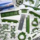 Piezas de la maqueta Quickbuild del tanque Sherman Firely en escala 1:35 de Airfix referencia J6042