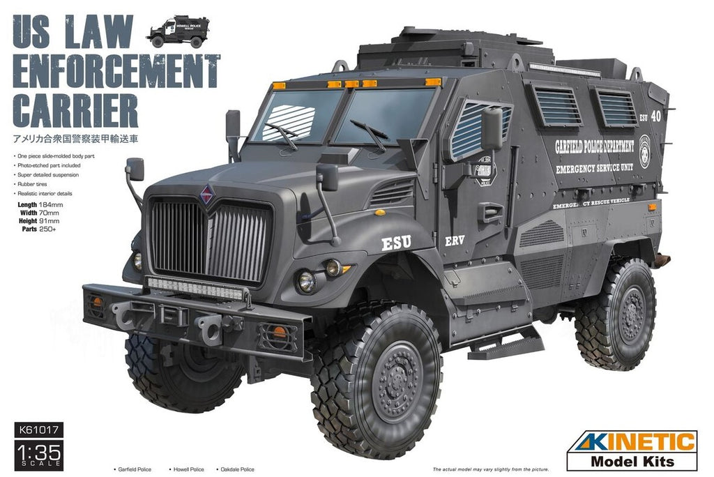KINETIC (1/35) US Law Enforcement Carrier MRAP