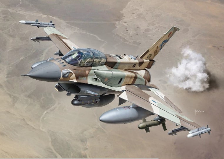 F-16I SUFA en escala 1:48 de Kinetic referencia 48171