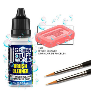 GREEN STUFF Jabon de Pinceles - Limpiador y Acondicionador
