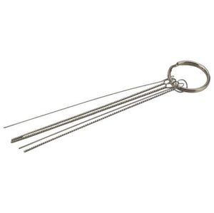 DISMOER Cepillos Metálicos Limpieza Aerógrafo