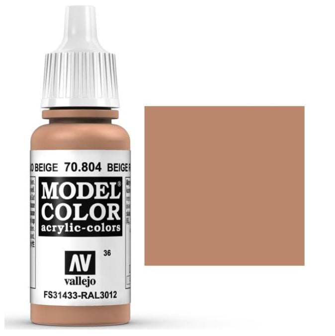 VALLEJO Model Color - 70.804 Rojo Beige