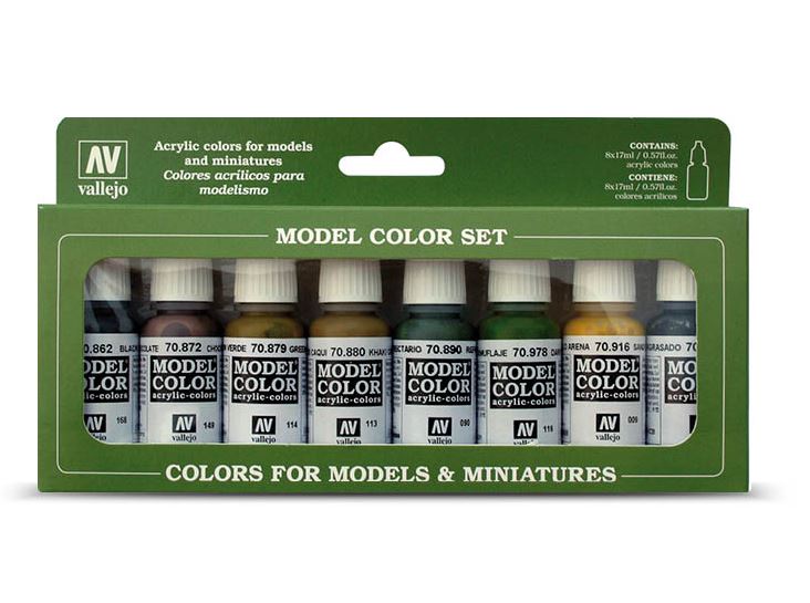 VALLEJO Model Color Set: Panzer Colors (8 colores)