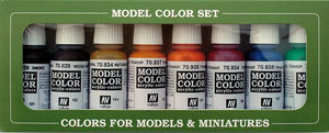 VALLEJO Model Color Set: Colores Transparentes (8 colores)