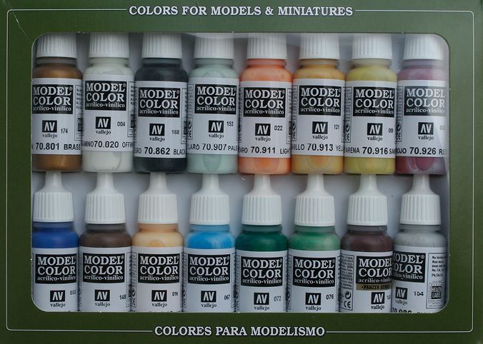 VALLEJO Model Color Set: Naval - Edad de vapor (16 colores)