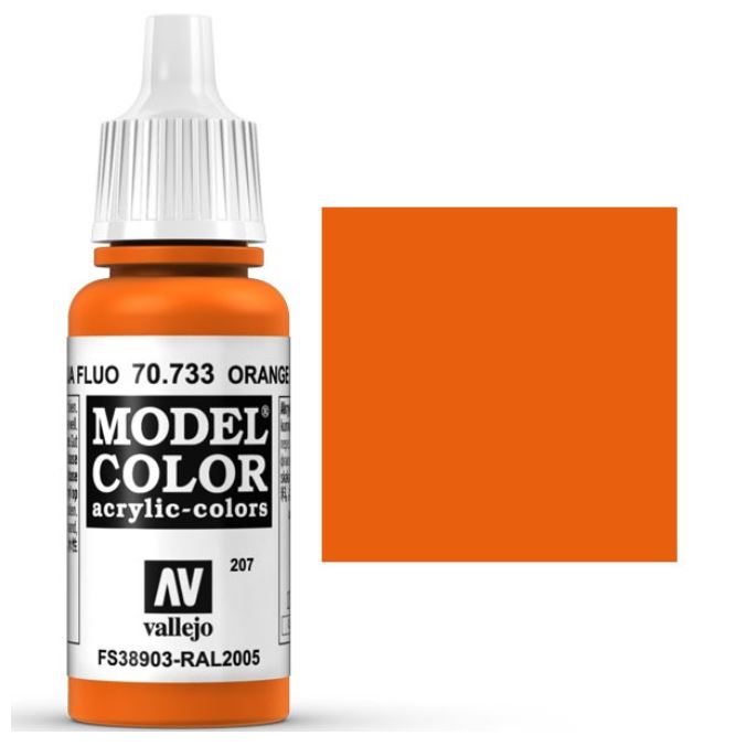 VALLEJO Model Color - 70.733 Naranja Fluo