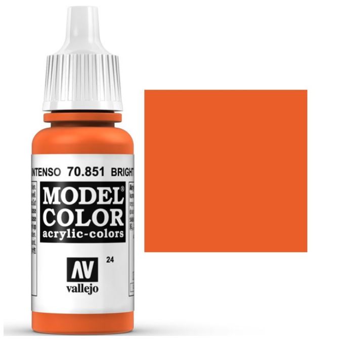 VALLEJO Model Color - 70.851 Naranja Intenso