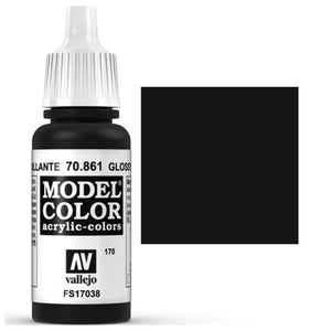 VALLEJO Model Color - 70.861 Negro Brillante