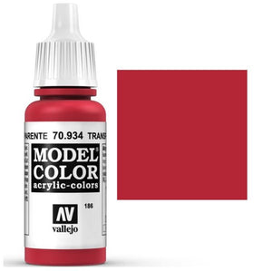 VALLEJO Model Color - 70.934 Rojo Transparente