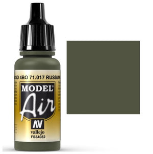 VALLEJO Model Air - 71.017 Verde Ruso 4BO