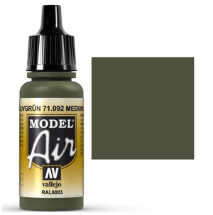VALLEJO Model Air - 71.092 RAL6003 Olivgrün