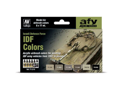 VALLEJO Model Air Set: IDF Colors