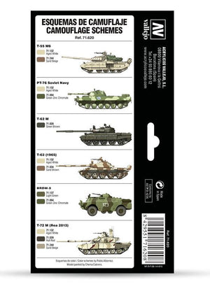 VALLEJO Model Air Set: Cold War & Modern Russian Desert Patterns (8 colores)