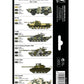 VALLEJO Model Air Set: Cold War & Modern Russian Green Patterns (8 colores)