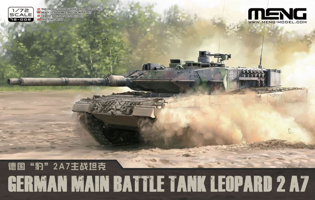 MENG (1/72) German Main Battle Tank Leopard 2 A7