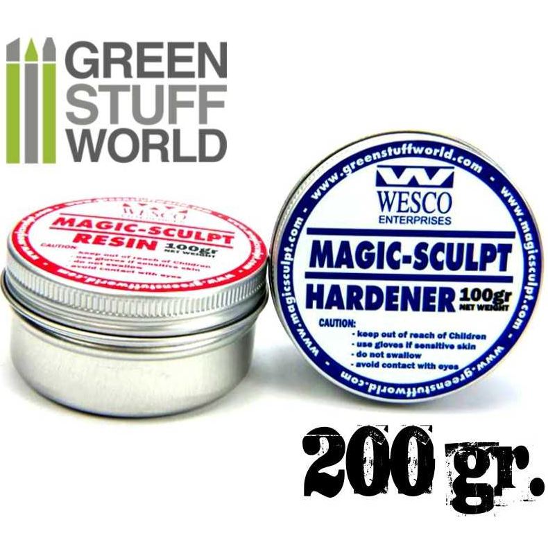 GREEN STUFF Magic Sculpt 200gr - Masilla Epoxy