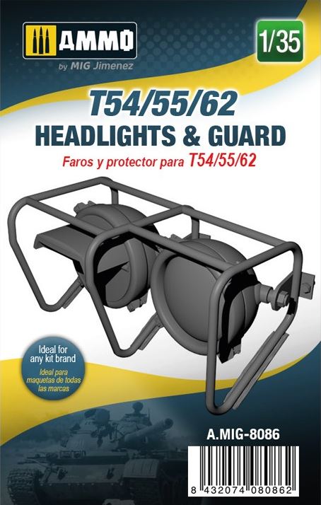 AMMO (1/35) T54/55/62 headlights & guard