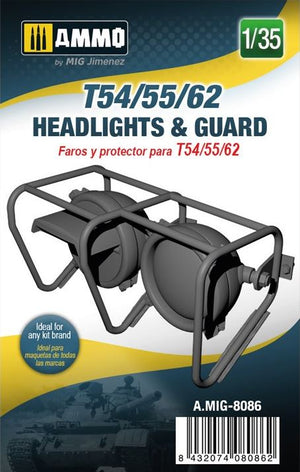 AMMO (1/35) T54/55/62 headlights & guard