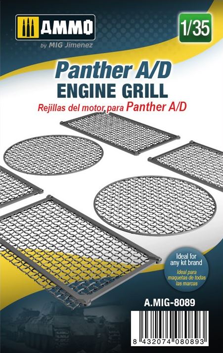 AMMO (1/35) Panther A/D engine grilles