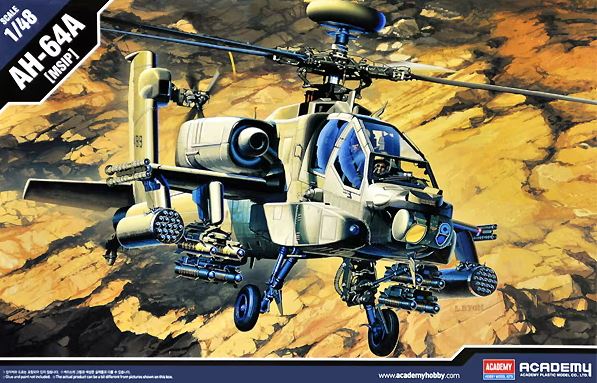 ACADEMY (1/48) AH-64A (MSIP)