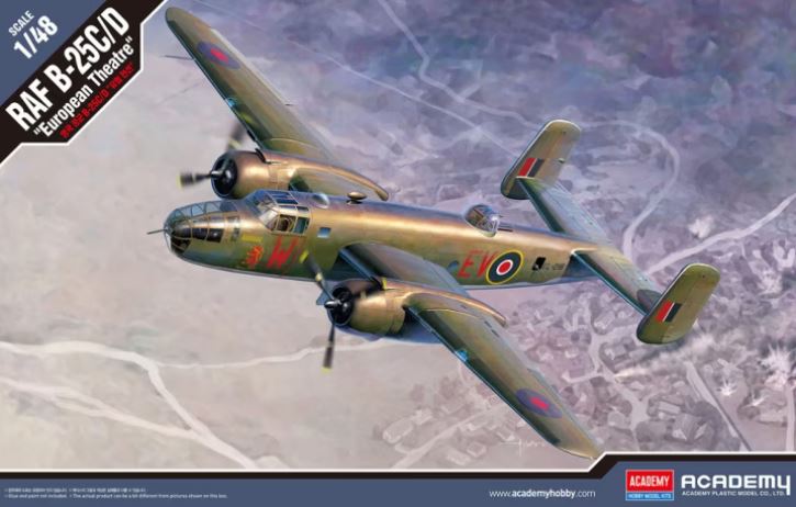ACADEMY (1/48) RAF B-25C/D