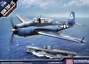 ACADEMY (1/48) USN TBF-1C "Battle of Leyte Gulf"
