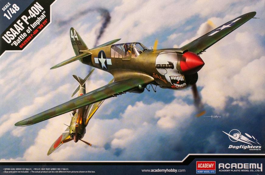 ACADEMY (1/48) USAAF P-40N "Battle of Imphal"