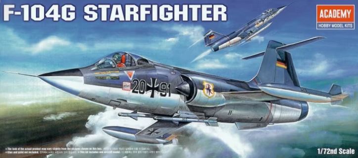 ACADEMY (1/72) F-104G Starfighter