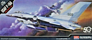 ACADEMY (1/72) USAF F-16A