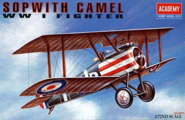 ACADEMY (1/72) Sopwith Camel F.1 WWI Fighter