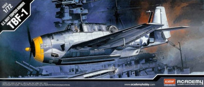 ACADEMY (1/72) US Navy Torpedo Bomber TBF-1