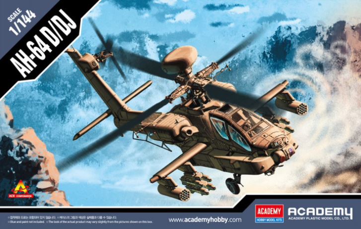 ACADEMY (1/144) AH-64D/DJ Apache