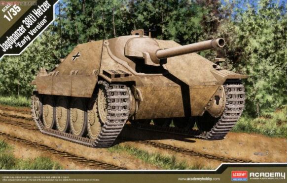 ACADEMY (1/35) Jagdpanzer 38(t) Hetzer "Early Version"