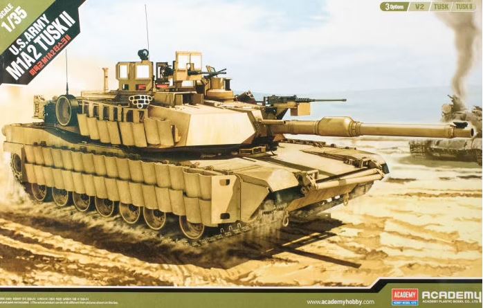 ACADEMY (1/35) U.S. Army M1A2 SEP TUSK II