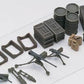 ACADEMY (1/72) U.S. 2 1/2 Ton 6x6 Cargo Truck & Accessories WWII (Ground Vehicle Set-2)