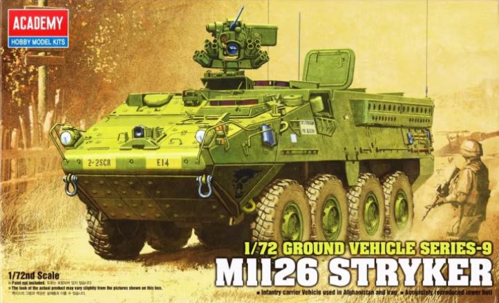 ACADEMY (1/72) M1126 Stryker (Ground Vehicle Series-9)