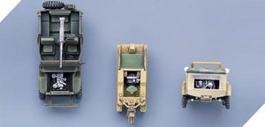 ACADEMY (1/72) Light Vehicles Of Allied & Axis During WWII (Ground Vehicle Series-1)