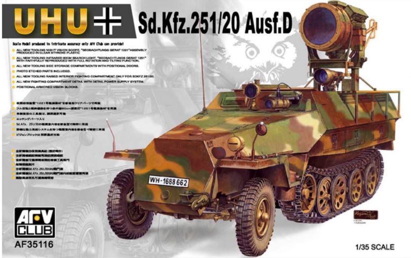 AFV CLUB (1/35) Sd.Kfz. 251/20 Uhu