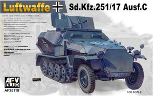 AFV CLUB (1/35) Sd.Kfz. 251/17 Ausf. C Flak 38