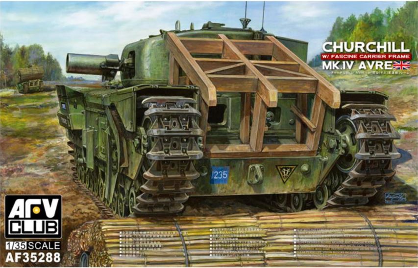 AFV CLUB (1/35) Churchill Mk.IV AVRE