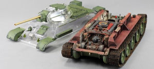 AFV CLUB (1/35) Soviet T-34/76 model.1942 (Factory 112) Tank w/Clear Turret and Upper Hull