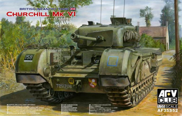 AFV CLUB (1/35) Churchill Mk. VI