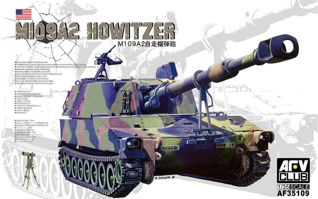 AFV CLUB (1/35) M109A2 Howtizer