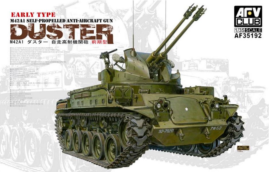 AFV CLUB (1/35) M42A1 DUSTER Early Type