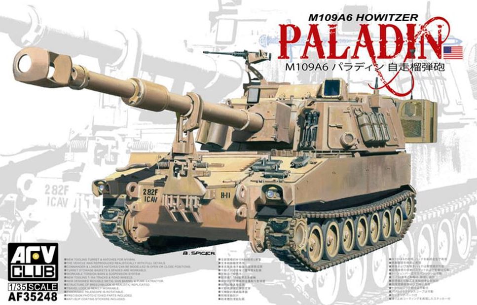 AFV CLUB (1/35) M109A6 Paladin Howitzer