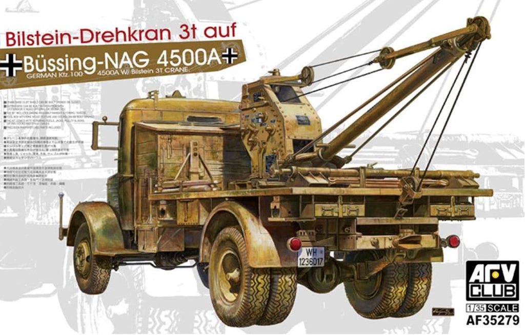 AFV CLUB (1/35) German Kfz.100 L4500A W/ Bilstein 3T crane