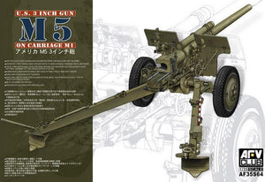 AFV CLUB (1/35) US 3 Inch Gun M5 on Carriage M1