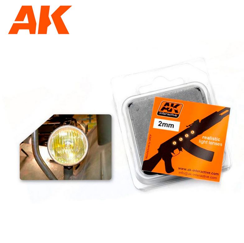 AK INTERACTIVE Lentes Ambar 2mm