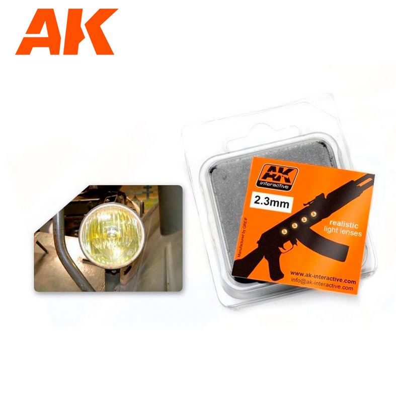 AK INTERACTIVE Lentes Ambar 2,3mm